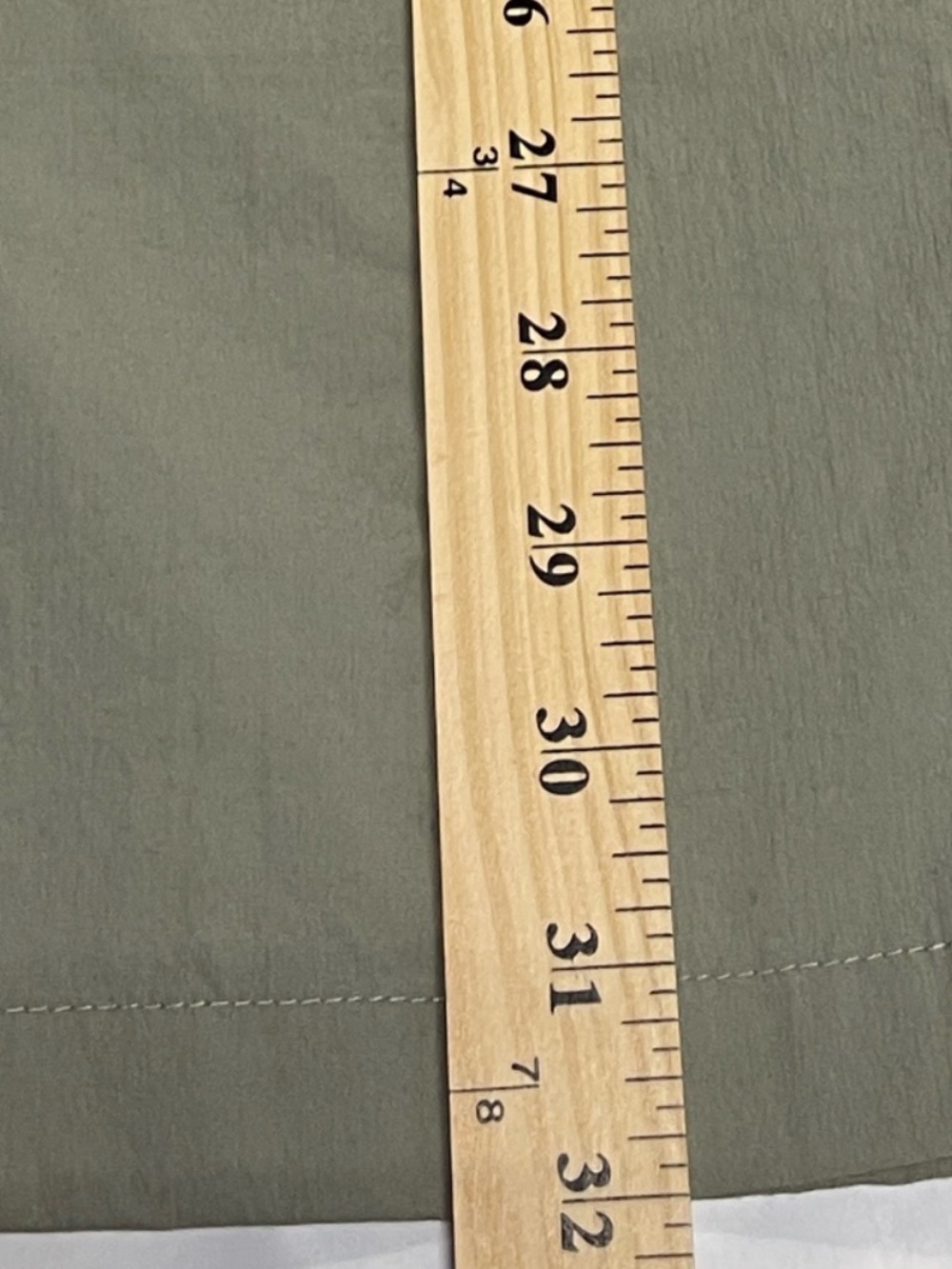 Frank Stone Olive Green Maxi Cargo Skirt with Drawstring Waist - Picture 11 of 14
